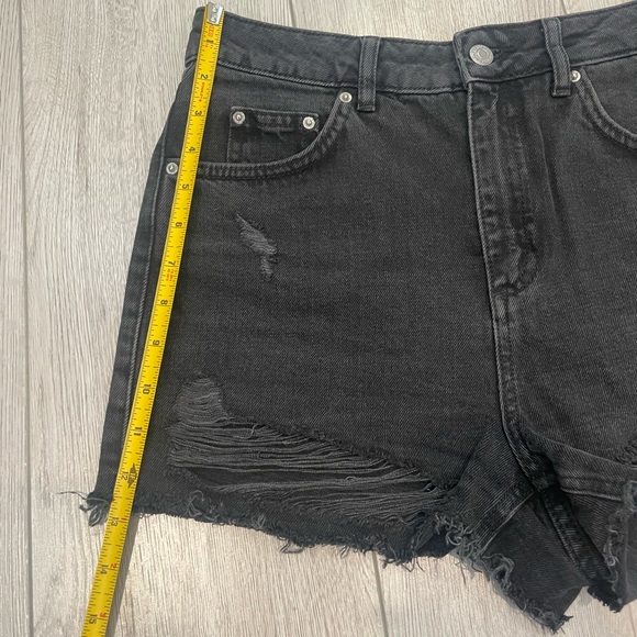 TOPSHOP Mom Denim Shorts - Picture 13 of 14